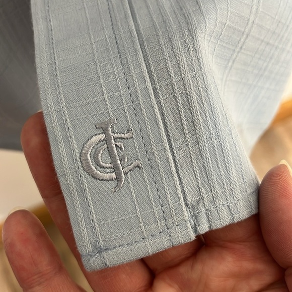 Cody James Core Shirt Blue Plaid Long Sleeve Button-Down Western Men's Size XL - Picture 5 of 14